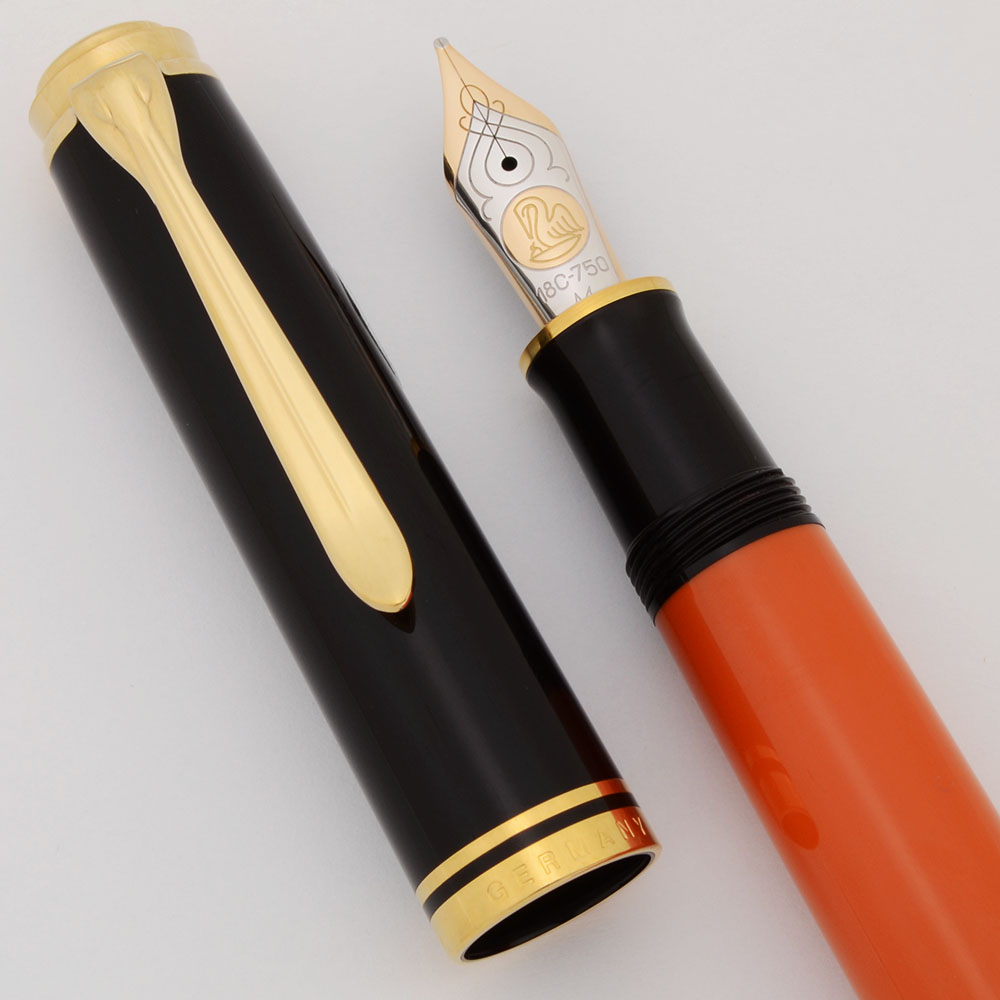 Pelikan M800 Souveran Fountain Pen (Current) - Burnt Orange
